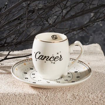 Karaca Yengeç Burcu 90 ml Kahve Fincanı