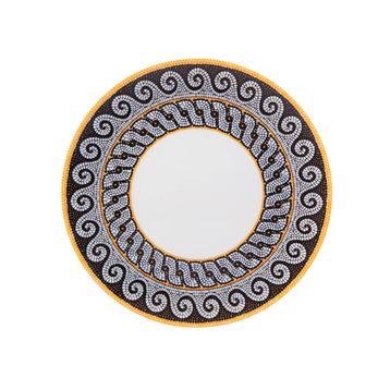 Karaca Zeugma Beyaz 25 cm Servis Tabağı