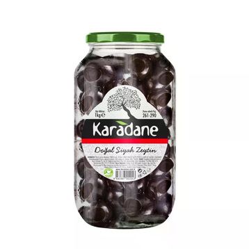 Karadane 1 kg 261-290 Kalibre Siyah Zeytin