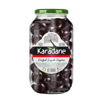 Karadane 1 kg 261-290 Kalibre Siyah Zeytin