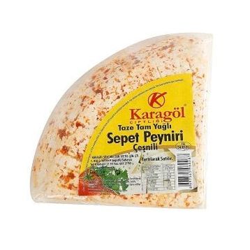 Karagöl 1 kg Pulbiberli Sepet Peyniri