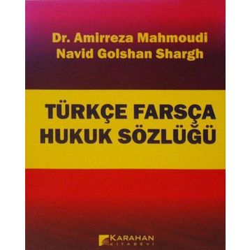 Karahan Kitabevi Türkçe Farsça Hukuk Sözlüğü