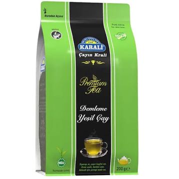 Karali 200 gr Premium Dökme Demleme Yeşil Çay