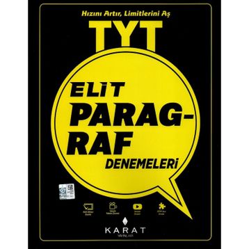 Karat Yayınları TYT Elit Paragraf Denemeleri