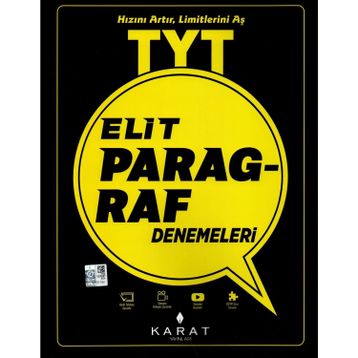 Karat Yayınları TYT Elit Paragraf Denemeleri