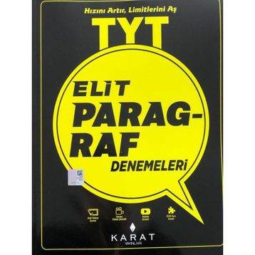 Karat Yayınları TYT Elit Paragraf Denemeleri