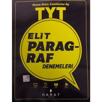 Karat Yayınları TYT Elit Paragraf Denemeleri
