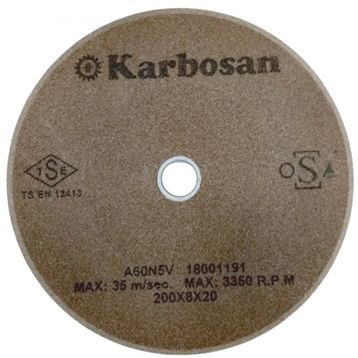 Karbosan 14290 200x8x20 mm Testere Taşı