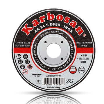 Karbosan 180*1.9*22.23 Thin Line İnox Kesme Diski