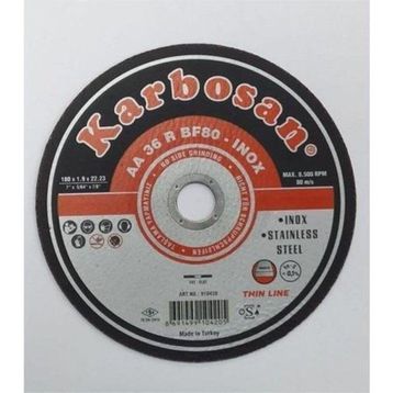 Karbosan 180*1.9*22.23 Thin Line İnox Kesme Diski