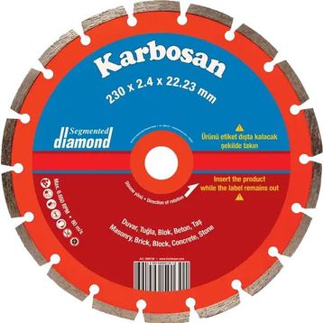 Karbosan 950130 230x2.4x22 Segmentli Beton