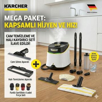 Karcher SC 3 Deluxe Buhar Temizleyici