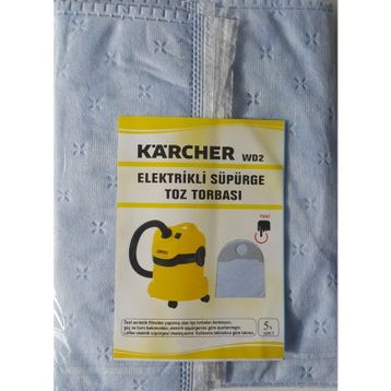 Karcher WD2 Uyumlu Süpürge Toz Torbası