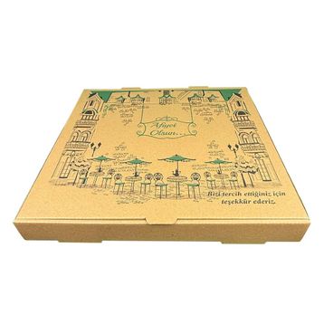 Kardem 30x30x4 cm 100 Adet Pizza Kutusu