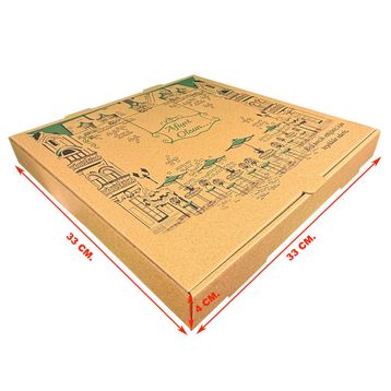 Kardem 33x33x4 cm 100 Adet Pizza Kutusu