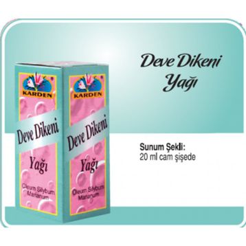 Karden 20 ml Deve Dikeni Yağı