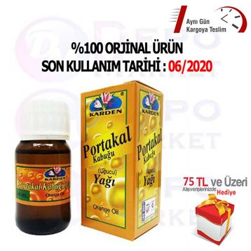 Karden 20 ml Portakal Kabuğu Yağı