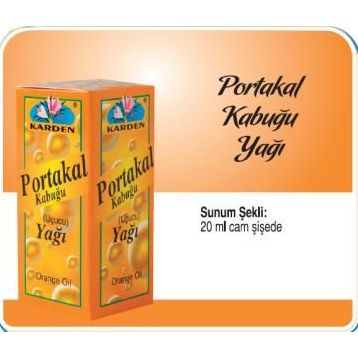 Karden 20 ml Portakal Kabuğu Yağı