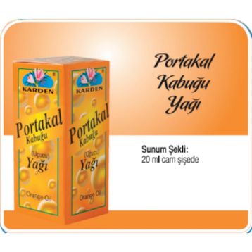 Karden 20 ml Portakal Kabuğu Yağı