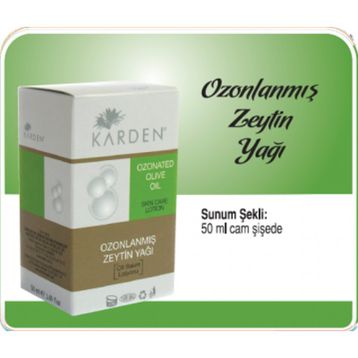 Karden 50 ml Ozonlanmış Zeytin Yağı