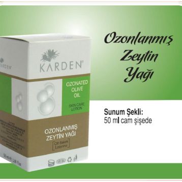 Karden 50 ml Ozonlanmış Zeytin Yağı