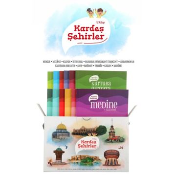 Kardeş Şehirler 12 Kitap Set-Türkiye Diyanet Vakfı Yayınları