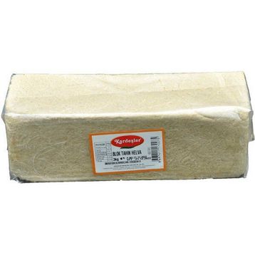 Kardeşler 3 kg blok Sade Tahin Helva