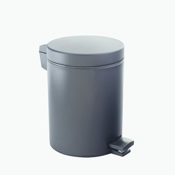 Kare Çöp Kovası 5 lt Siyah