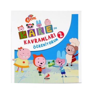 Kare İle Kavramları Öğreniyorum 2 Kollektif Erdem Yayınları