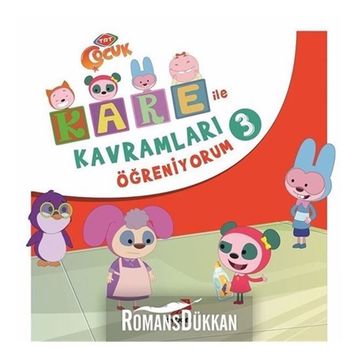 Kare İle Kavramları Öğreniyorum 3 Kollektif Erdem Yayınları
