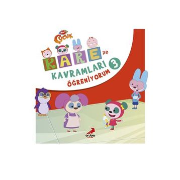 Kare İle Kavramları Öğreniyorum 3 Kollektif Erdem Yayınları