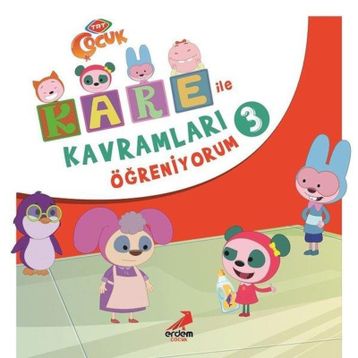 Kare İle Kavramları Öğreniyorum 3 Kollektif Erdem Yayınları