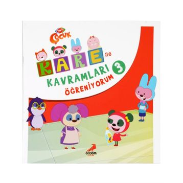 Kare İle Kavramları Öğreniyorum 4 Kollektif Erdem Yayınları