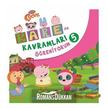 Kare İle Kavramları Öğreniyorum 5 Kollektif Erdem Yayınları