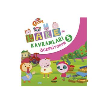 Kare İle Kavramları Öğreniyorum 5 Kollektif Erdem Yayınları
