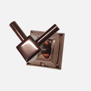 Kare July Bronz 2'li Askılık