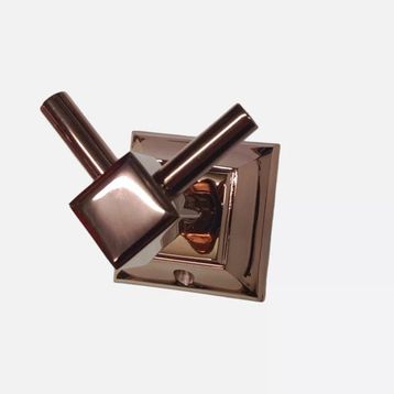 Kare July Bronz 2'li Askılık