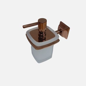 Kare July Bronz Sıvı Sabunluk