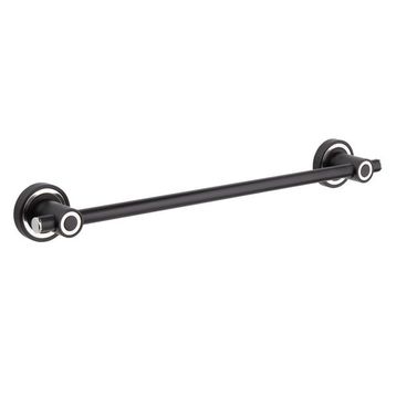 Kare Sevilla Mat Siyah Krom 45 cm Uzun Havluluk