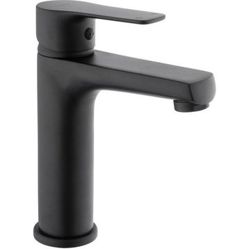 Kare Smart Siyah Lavabo Bataryası