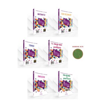 Karekök Yayınları 8. Sınıf Lgs 6 Kitap Tüm Dersler Soru Bankası Kazandıran Set