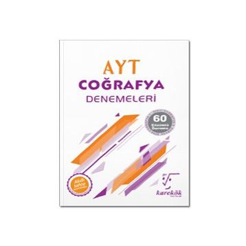 Karekök Yayınları - AYT Coğrafya Denemeleri Kitabı