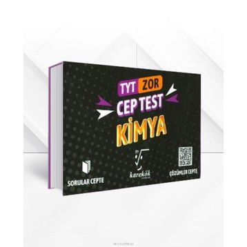 Karekök Yayınları Cep Test TYT Kimya Zor Soru Bankası