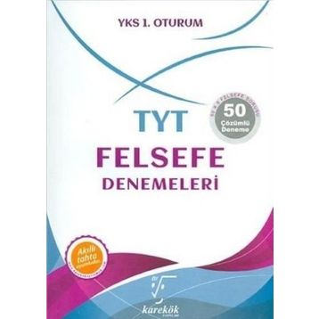 Karekök Yayınları TYT Felsefe Denemeleri - 1. Oturum