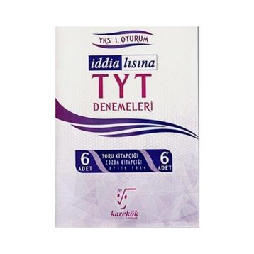 Karekök Yayınları Tyt İddaalısına 6 Deneme