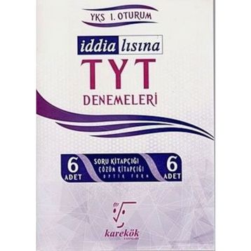 Karekök Yayınları Tyt İddaalısına 6 Deneme