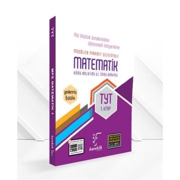 Karekök Yayınları TYT Matematik MPS Konu Anlatımı Soru Bankası 1. Kitap
