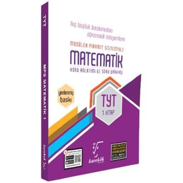Karekök Yayınları TYT Matematik MPS Konu Anlatımı Soru Bankası 1. Kitap