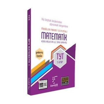 Karekök Yayınları TYT Matematik MPS Konu Anlatımı Soru Bankası 1. Kitap