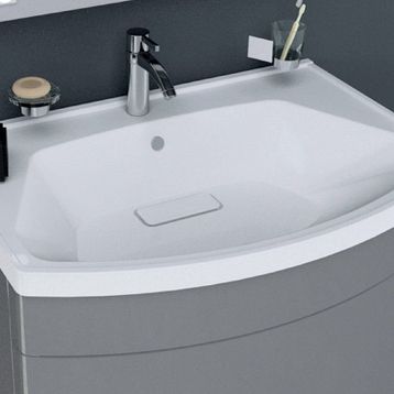 Karen Banyo Blanc 70 cm Lavabo